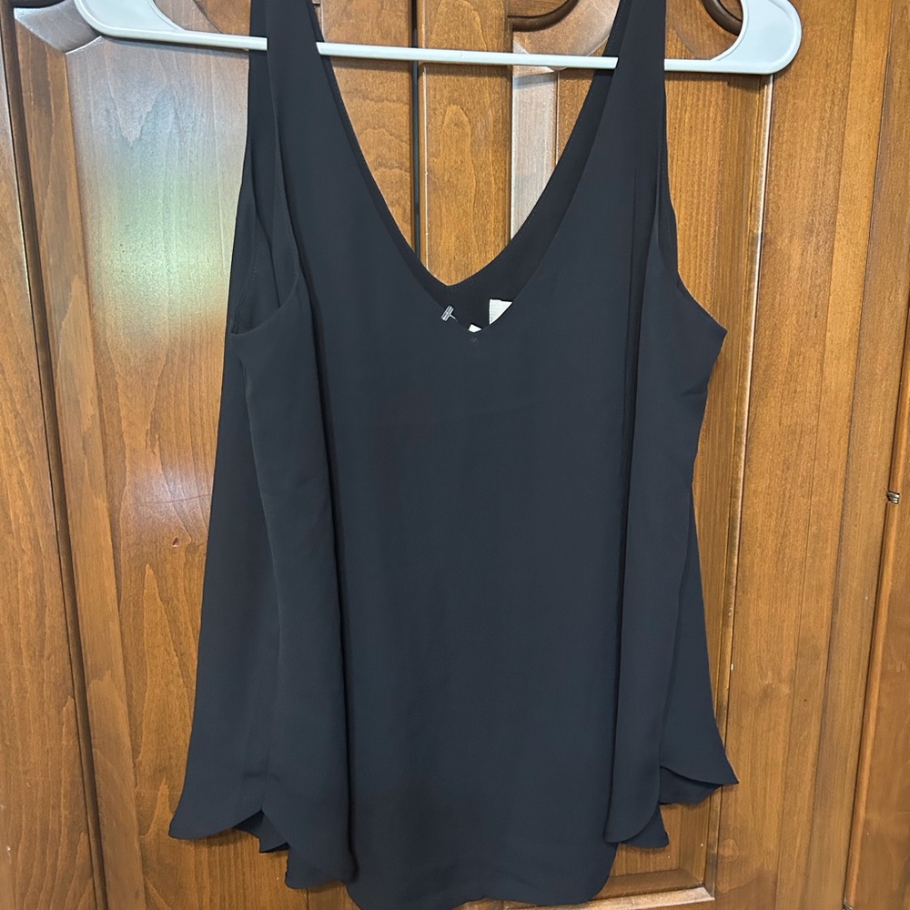 Elegant Black Sleeveless Top